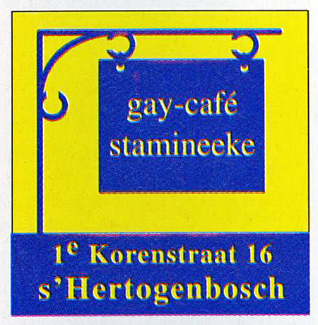 Advertentie van gaycafé 't Stamineeke