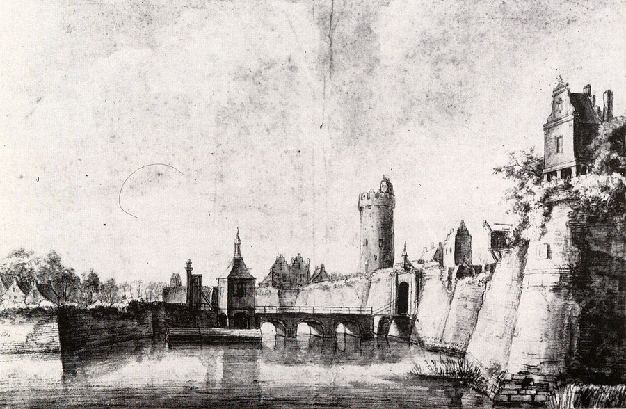 De Tolsteegpoort rond 1670